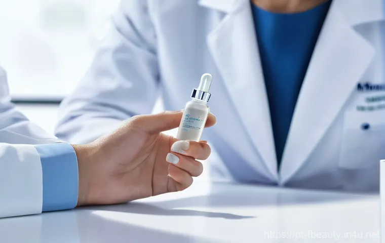 뷰티 산업의 AI 적용 사례 - **Prompt: Virtual Makeup Try-On Experience**
    A vibrant, medium shot of a young woman (20s, Afro-...